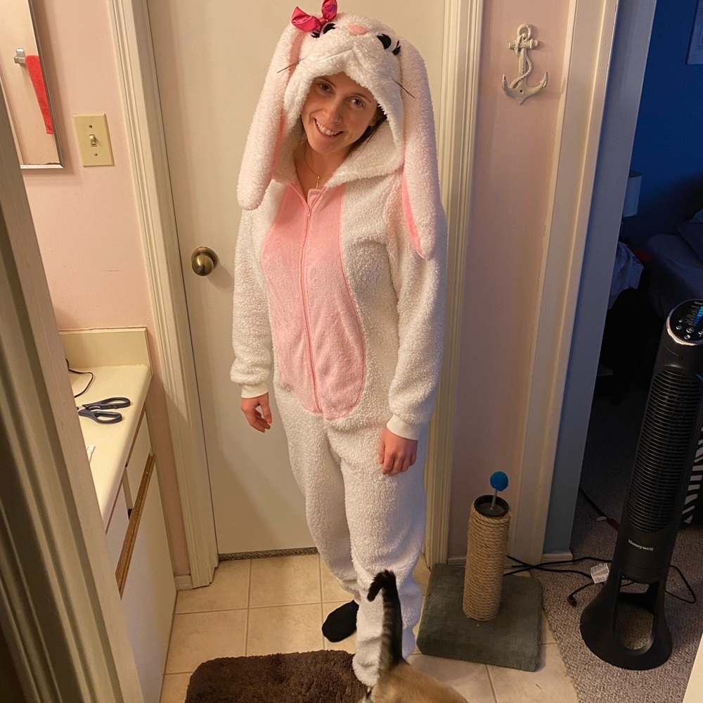 Adult Bunny Union Suit / Onesie